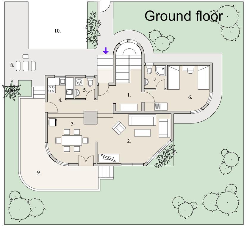Villa Rossa Utjeha Eksteriør bilde
